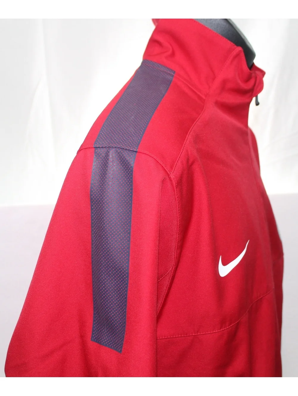 Nike Team USA Soccer National Sideline Jacket Red Navy Blue 527778-604 Mens XL